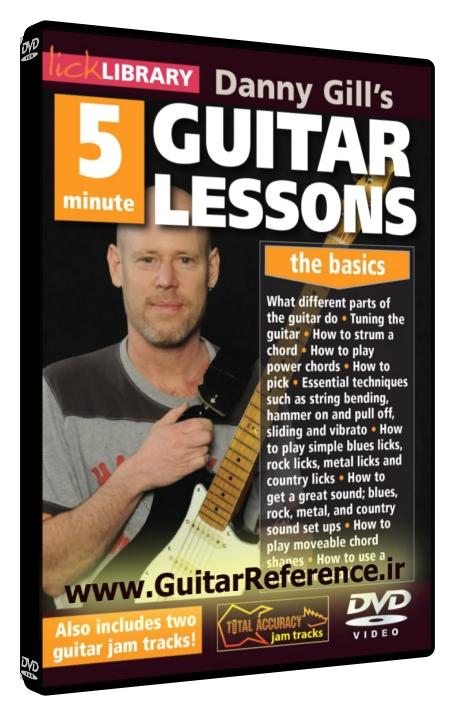 Danny Gill’s 5 Minute Guitar Lessons (The Basics)