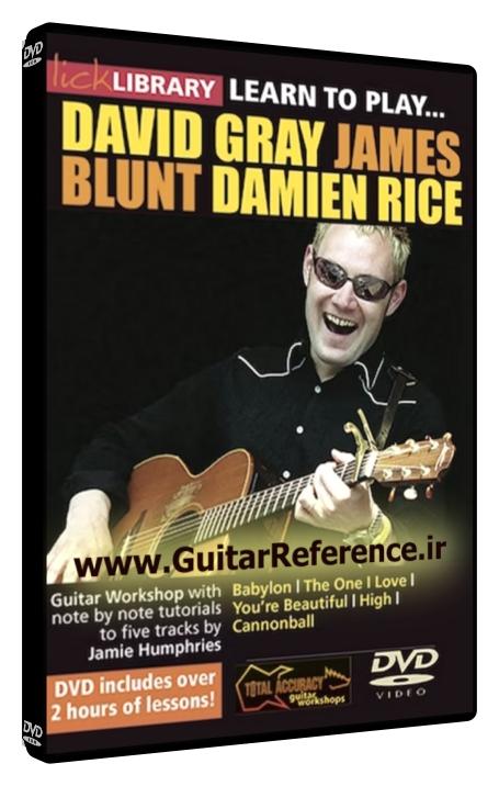 Learn to Play David Gray, James Blunt & Damien Rice