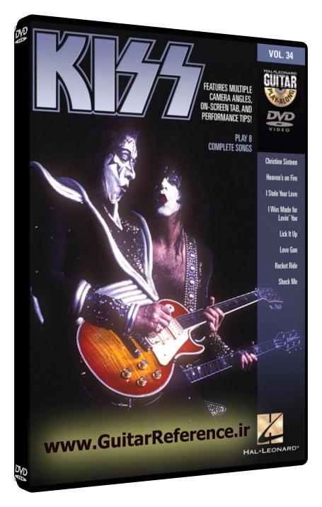Guitar Play-Along DVD - Volume 34 - Kiss
